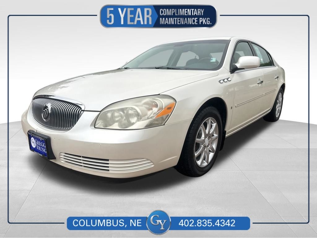 White Diamond Clearcoat 2008 Buick Lucerne CXL FWD Sedan Front-Wheel Drive 4-Speed Automatic