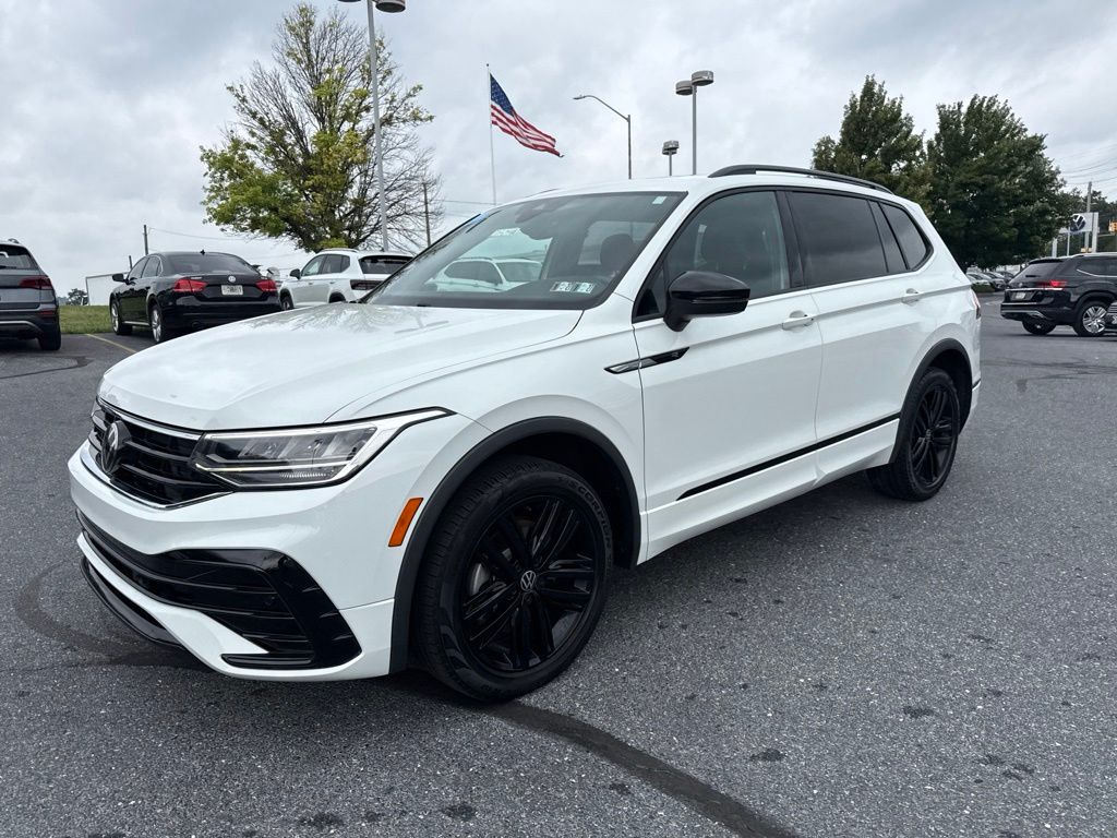 2022 Volkswagen Tiguan 2.0T SE R-Line Black White at Bob Ruth Ford