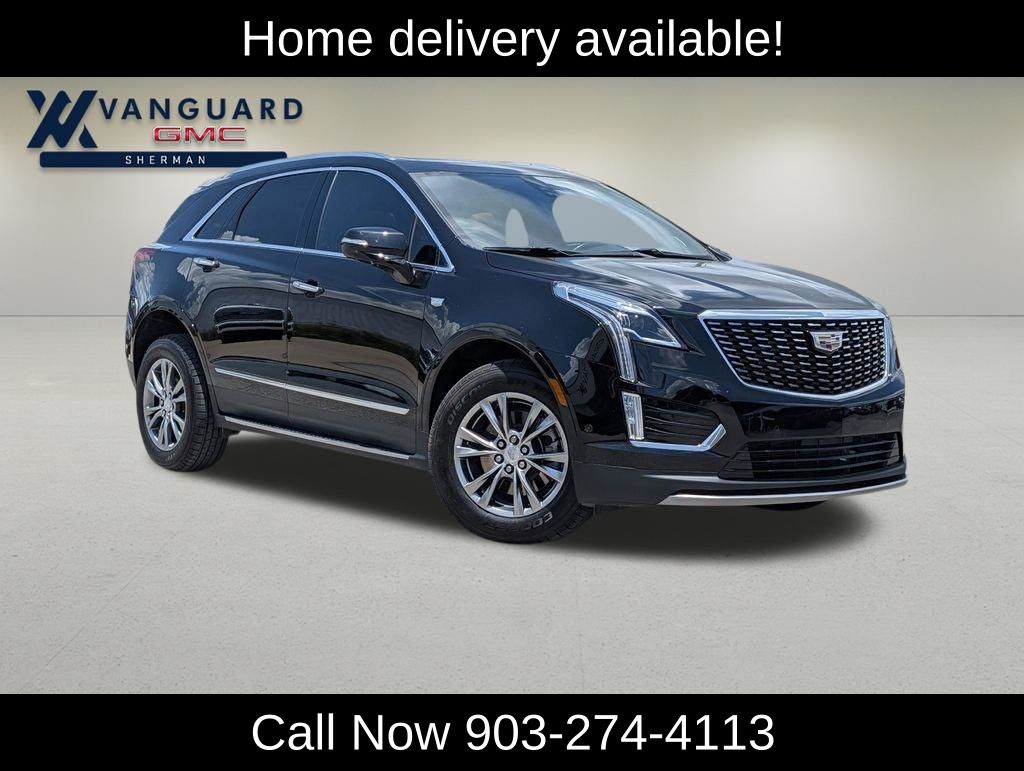 Stellar Black Metallic 2023 Cadillac XT5 Premium Luxury FWD SUV / Crossover Front-Wheel Drive 9-Speed Automatic