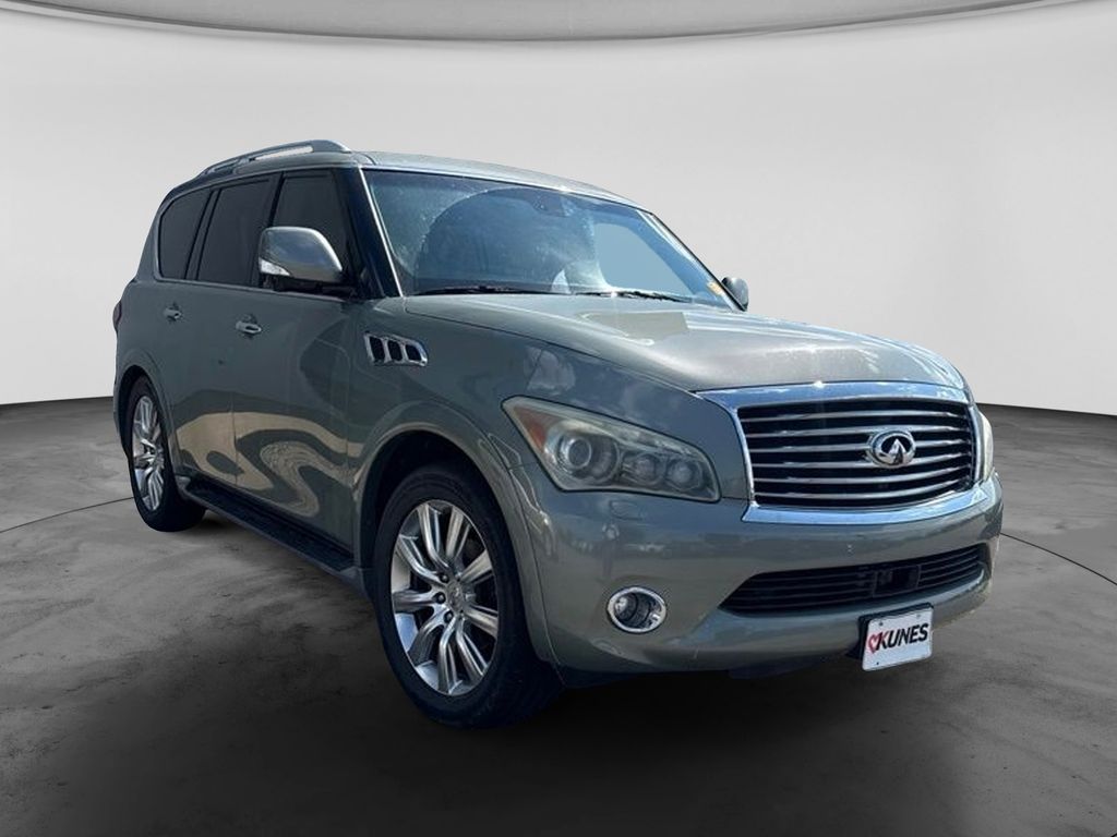 Mountain Sage 2012 INFINITI QX56 SUV / Crossover Four-Wheel Drive 7-Speed Automatic