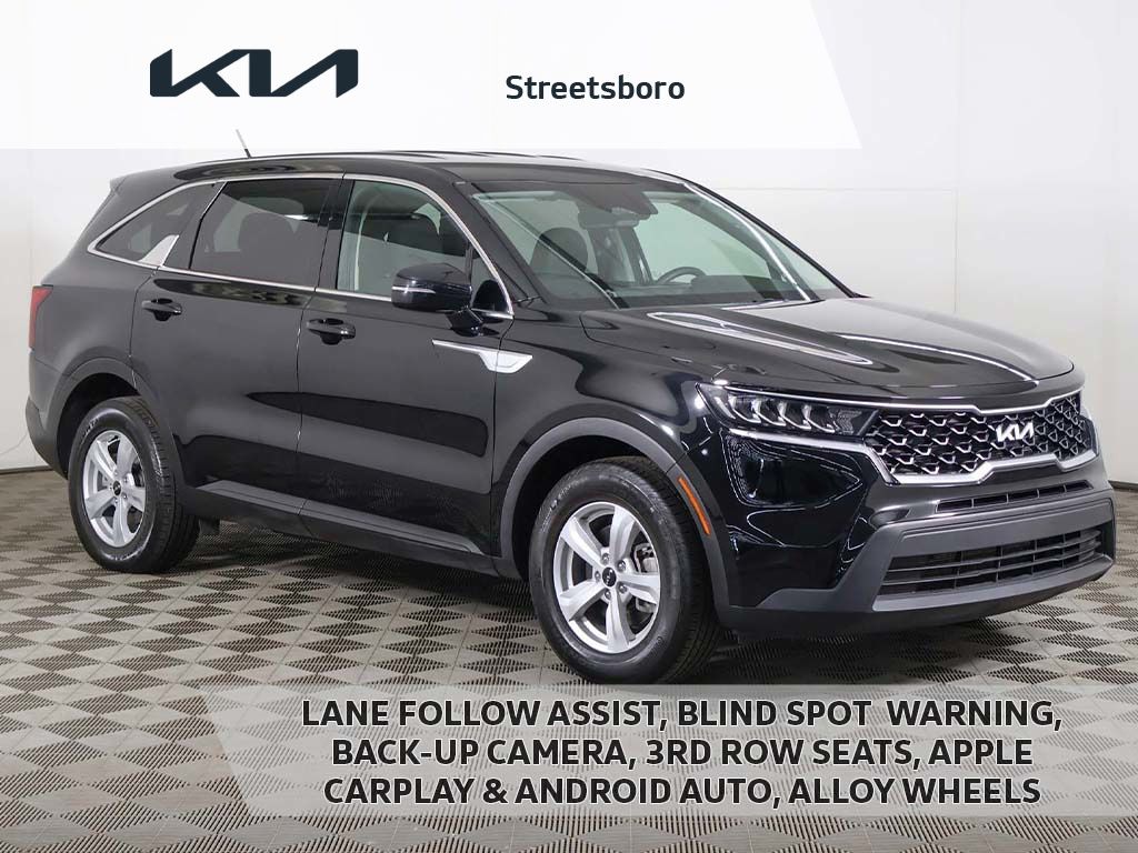 Ebony Black 2023 Kia Sorento SUV / Crossover Front-Wheel Drive 8-Speed Automatic