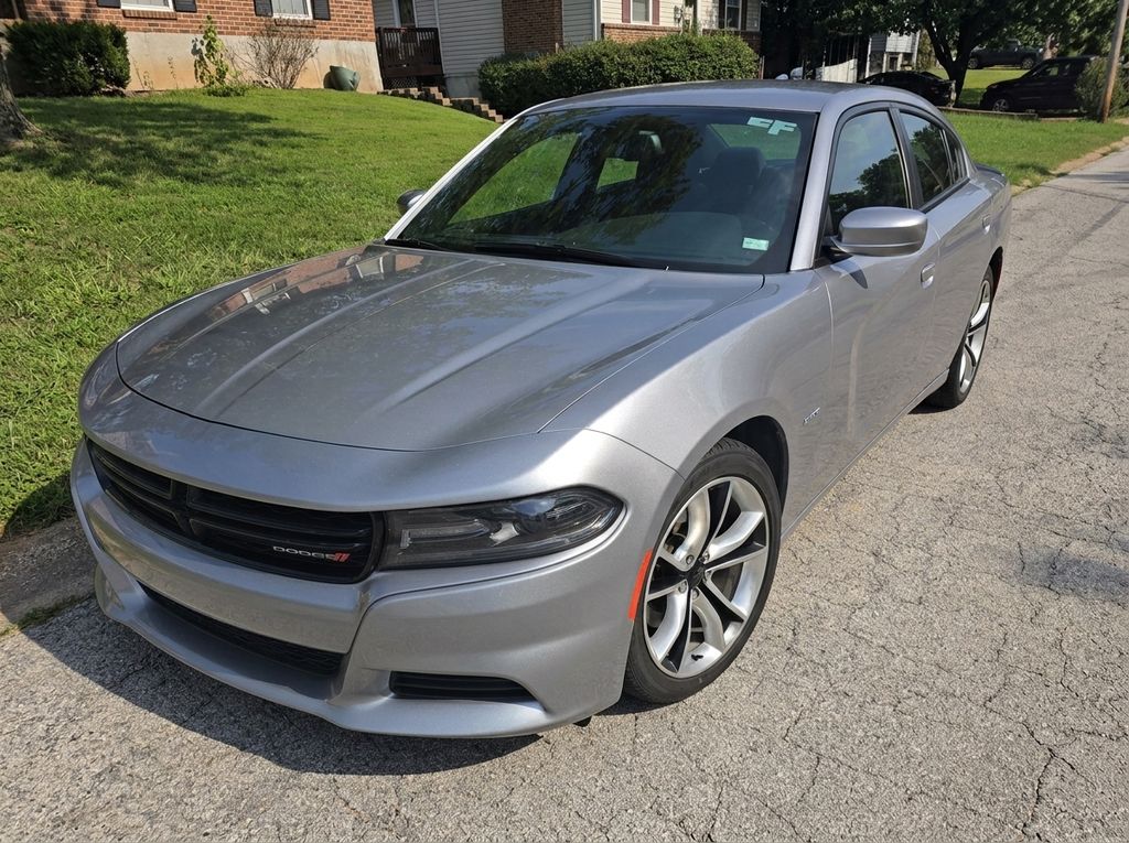 Billet Silver Metallic 2015 Dodge Charger Sedan Rear-Wheel Drive 8-Speed Automatic