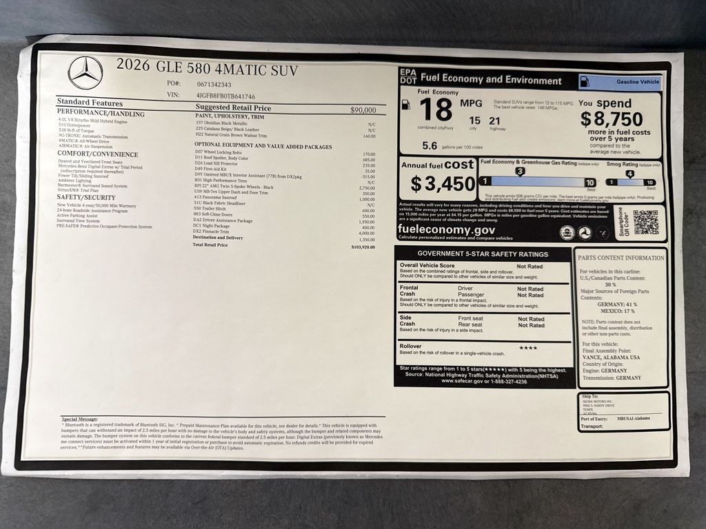 Thumbnail: 2026 Mercedes-Benz GLE - 9