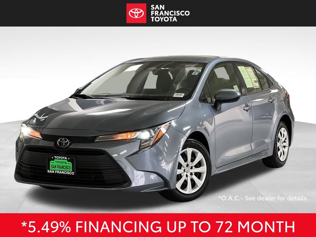 Celestite 2023 Toyota Corolla Sedan Front-Wheel Drive Continuously Variable Transmission