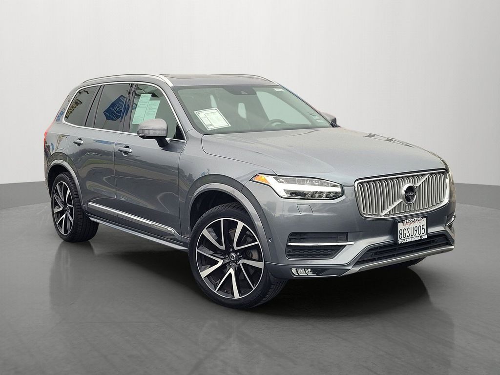 Gray Metallic 2019 Volvo XC90 SUV / Crossover All-Wheel Drive Automatic