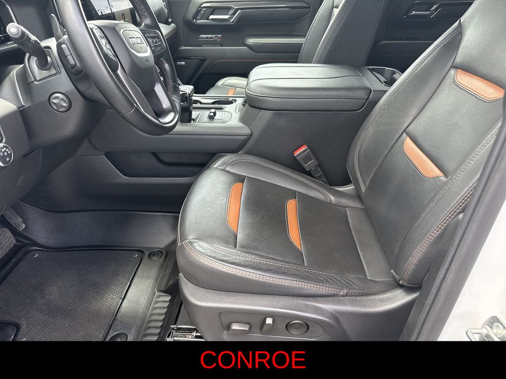 2023 GMC Sierra 1500 AT4 White at DeMontrond Gulf Freeway