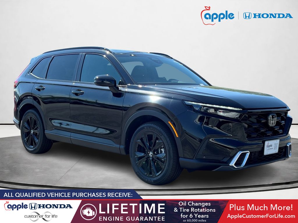 Crystal Black 2026 Honda CR-V Hybrid SUV / Crossover All-Wheel Drive Continuously Variable Transmission