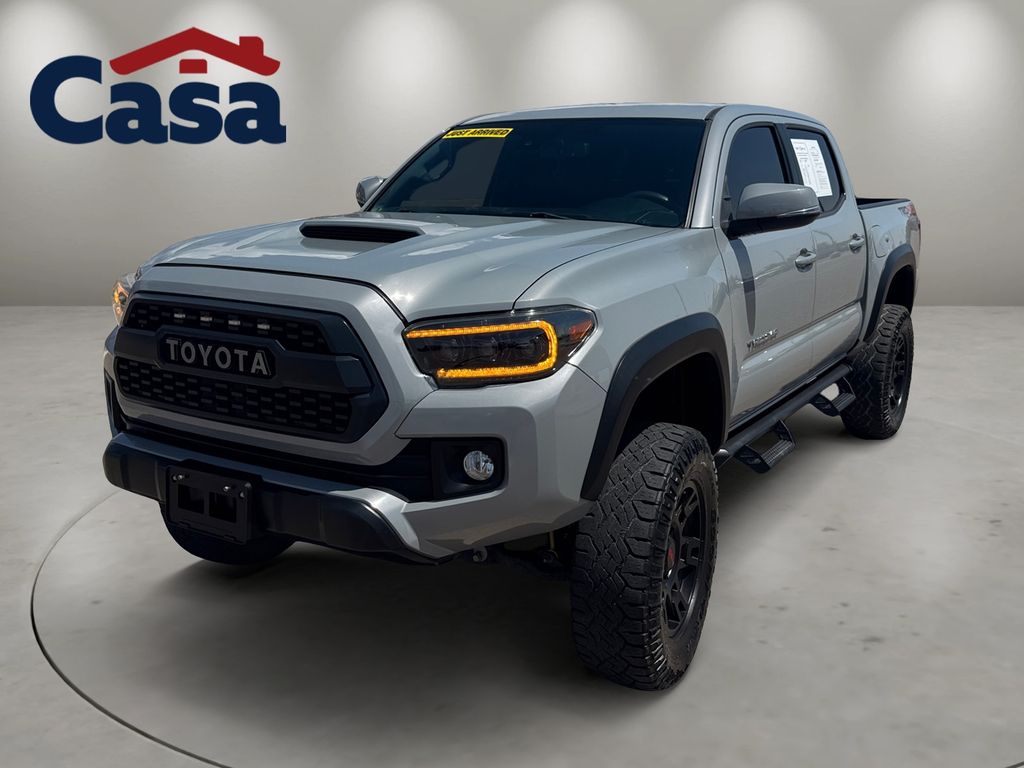 Gray 2018 Toyota Tacoma Pickup Truck Four-Wheel Drive 6-Speed Automatic