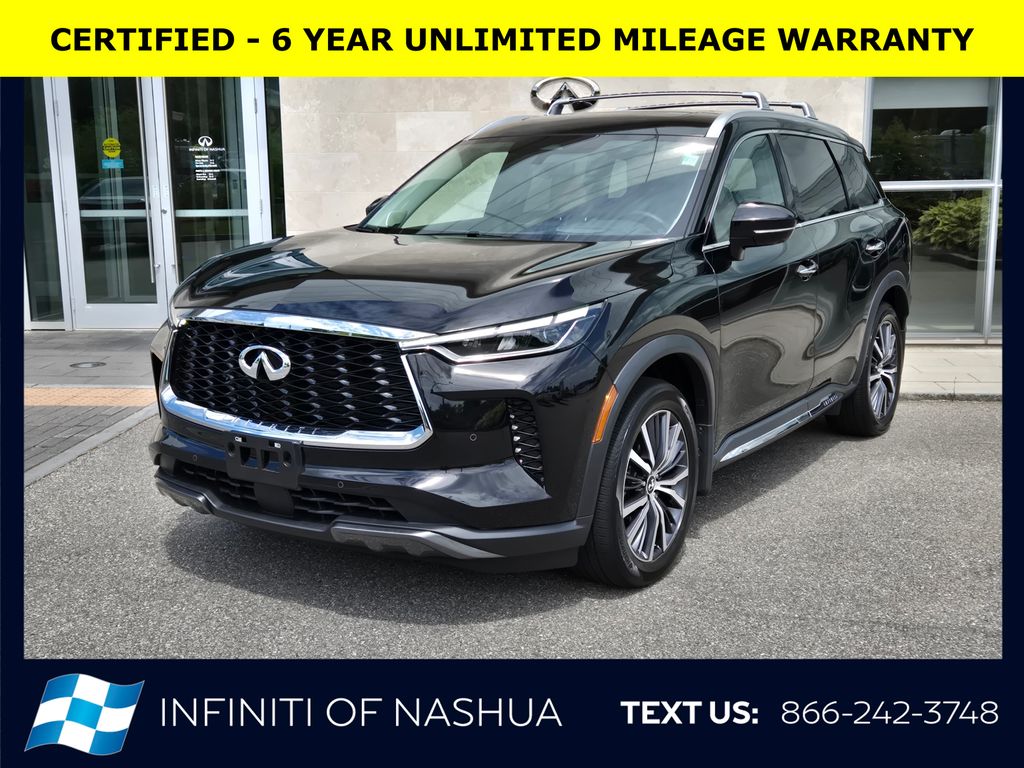 Mineral Black 2023 INFINITI QX60 Sensory AWD SUV / Crossover All-Wheel Drive 9-Speed Automatic