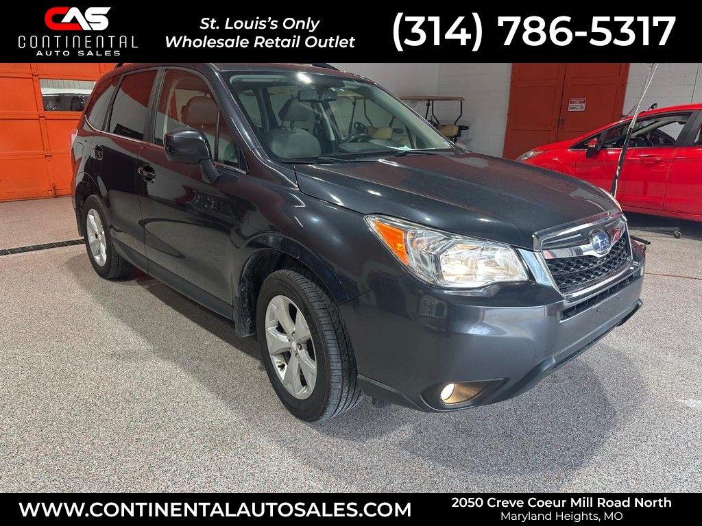Dark Gray Metallic 2016 Subaru Forester 2.5i Limited SUV / Crossover All-Wheel Drive Continuously Variable Transmission