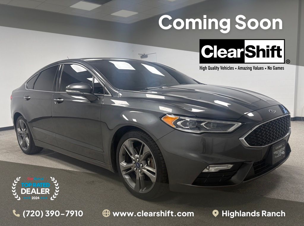 Gray (Magnetic) 2017 Ford Fusion Sedan All-Wheel Drive 6-Speed Automatic