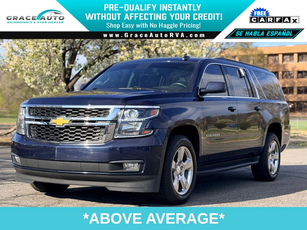 Blue Velvet Metallic 2018 Chevrolet Suburban 1500 LT RWD SUV / Crossover 4X2 6-Speed Automatic Overdrive