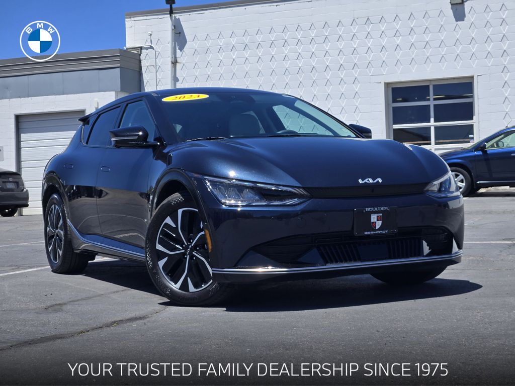 Gravity Blue 2023 Kia EV6 Wind AWD SUV / Crossover All-Wheel Drive 1-Speed Automatic