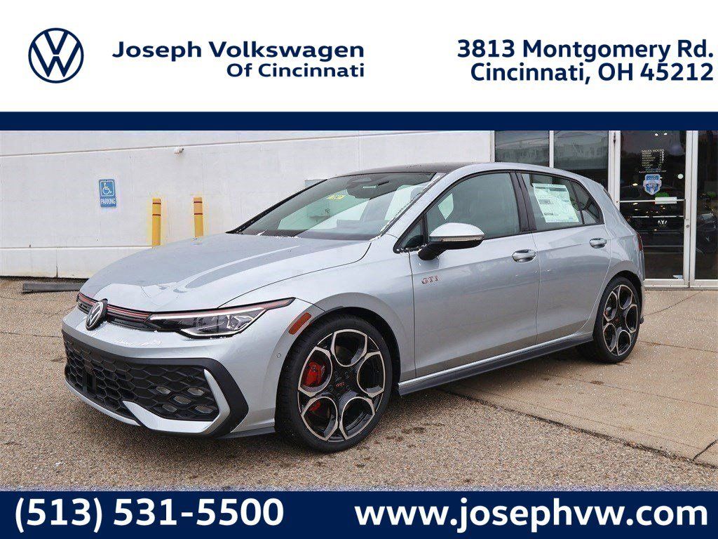 Alpine Silver 2026 Volkswagen Golf GTI Autobahn FWD Hatchback Front-Wheel Drive 7-Speed Dual Clutch