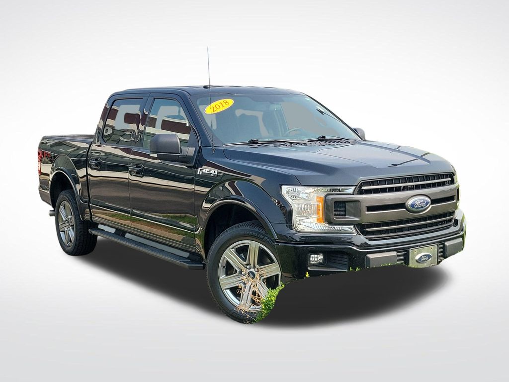 Shadow Black 2018 Ford F-150 Pickup Truck Automatic
