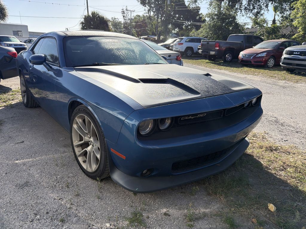 Blue (Frostbite) 2020 Dodge Challenger GT RWD Coupe Rear-Wheel Drive 8-Speed Automatic