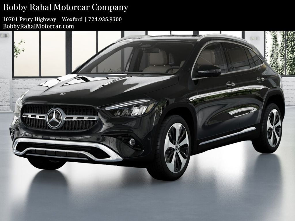 Night Black 2026 Mercedes-Benz GLA SUV / Crossover All-Wheel Drive 8-Speed Dual Clutch