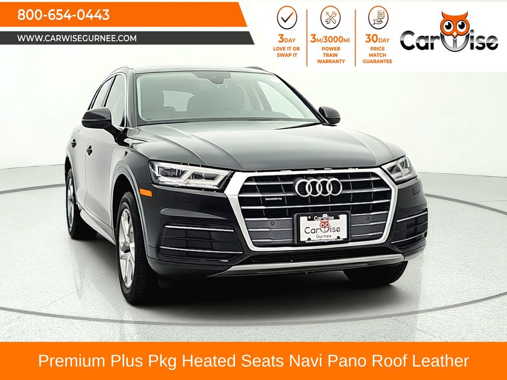 Gray Metallic 2018 Audi Q5 SUV / Crossover All-Wheel Drive 7-Speed Automatic