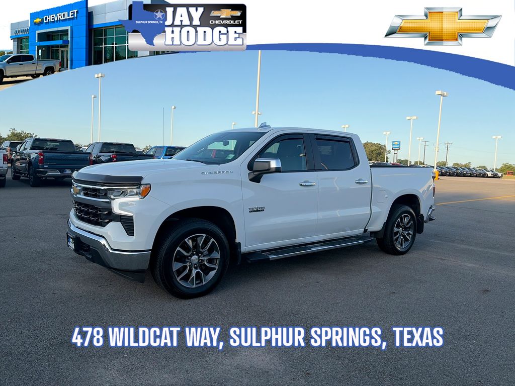 Summit White 2024 Chevrolet Silverado 1500 Pickup Truck 4X2 Automatic