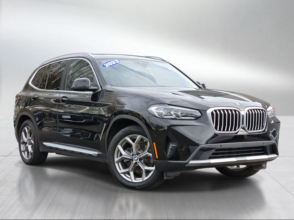 Black Sapphire Metallic 2023 BMW X3 xDrive30i AWD SUV / Crossover All-Wheel Drive 8-Speed Automatic