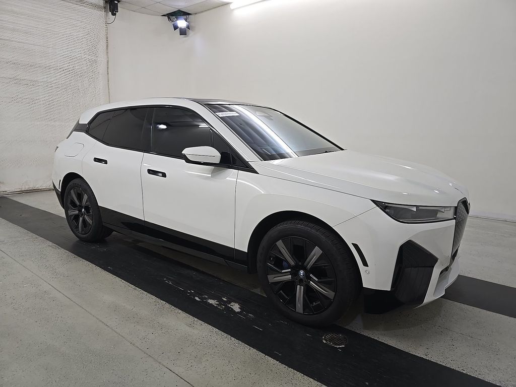 Alpine White 2025 BMW iX xDrive50 AWD SUV / Crossover All-Wheel Drive Automatic