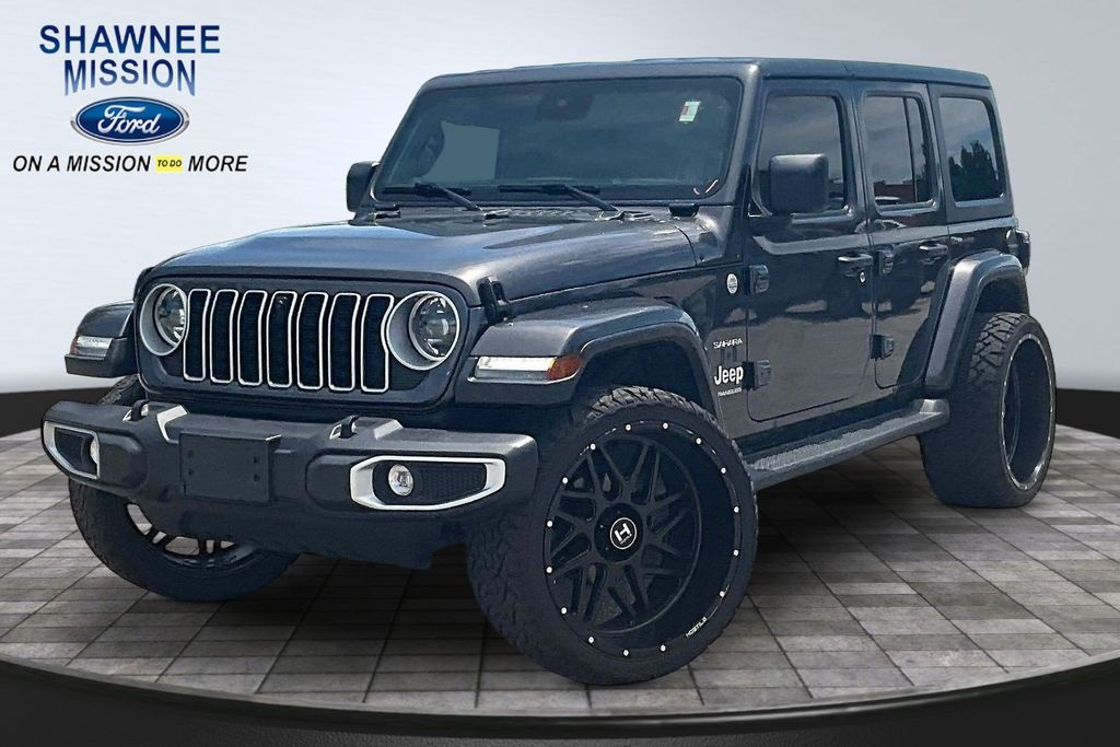 Gray (Granite Crystal Metallic Clearcoat) 2024 Jeep Wrangler SUV / Crossover Four-Wheel Drive 8-Speed Automatic