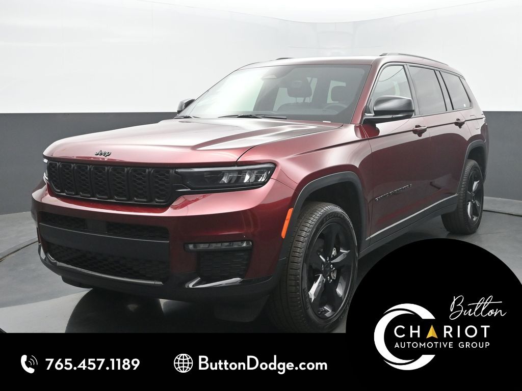Velvet Red Pearlcoat 2025 Jeep Grand Cherokee L SUV / Crossover Four-Wheel Drive 8-Speed Automatic