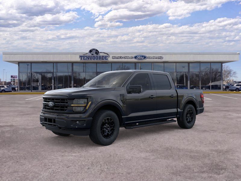 Agate Black Metallic 2026 Ford F-150 Pickup Truck Four-Wheel Drive Automatic