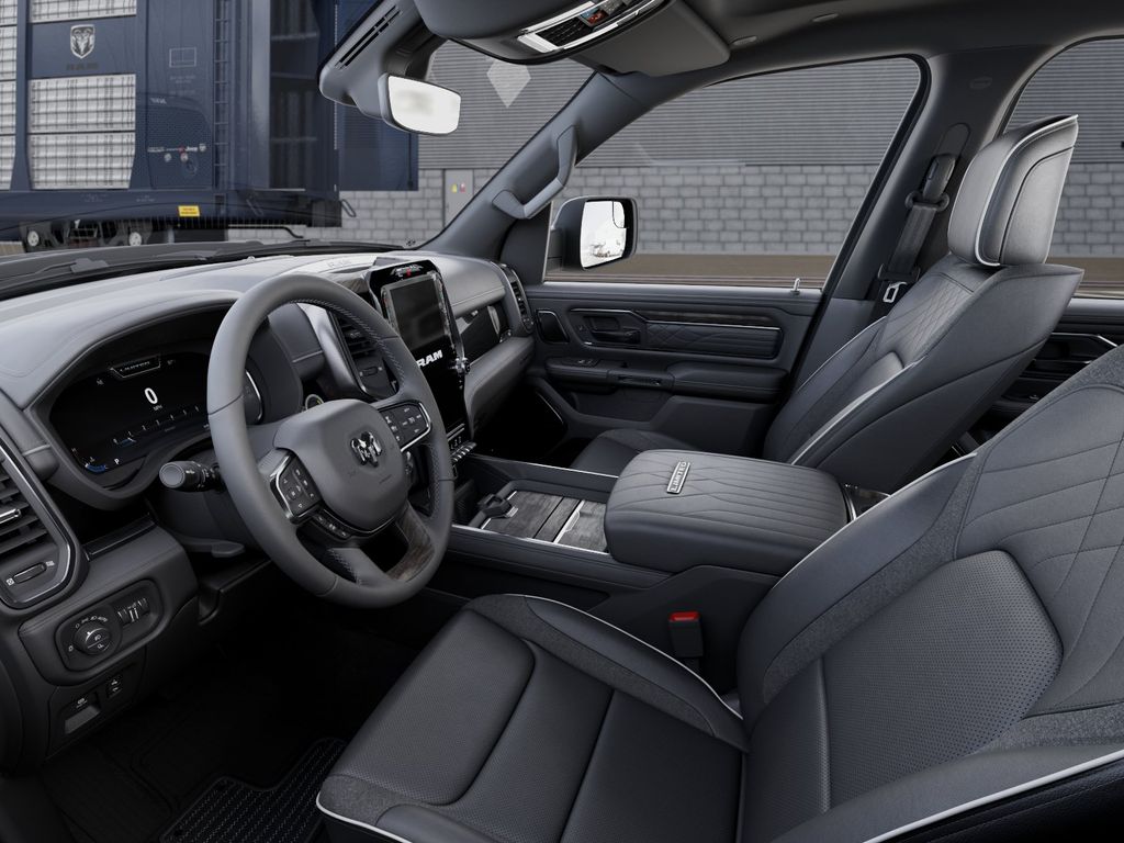 New 2026 Diamond Black Crystal Pearlcoat Ram Limited image 22