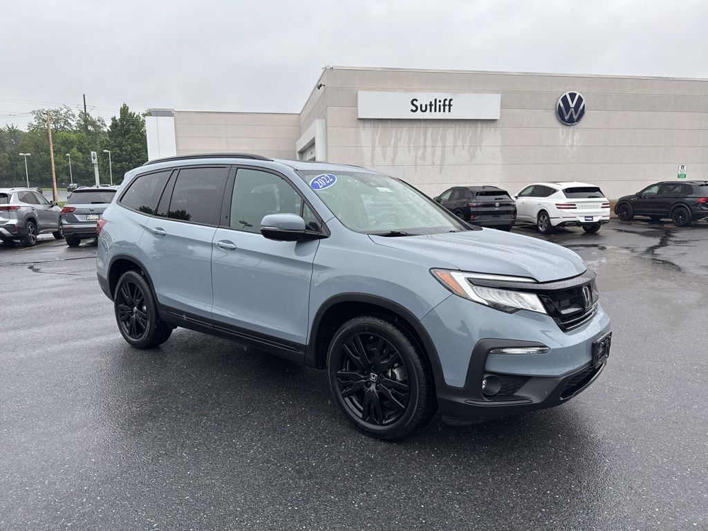 2022 Honda Pilot Black Edition Gray at Honda North