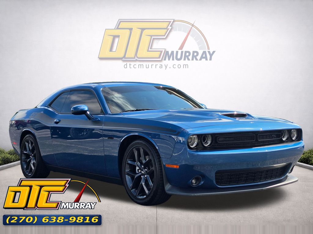 Blue (Frostbite) 2023 Dodge Challenger Coupe Rear-Wheel Drive 6-Speed Manual