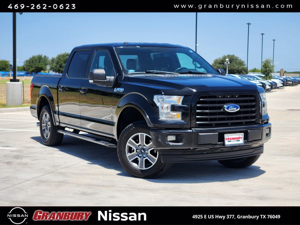 Shadow Black 2017 Ford F-150 Pickup Truck 4X2 6-Speed Automatic