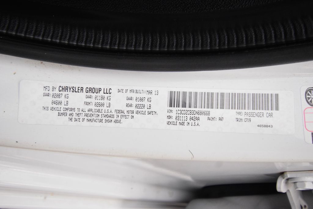 used 2013 Dodge Avenger car, priced at $6,300