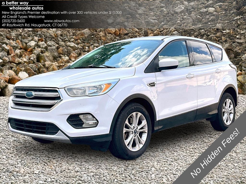 Oxford White 2017 Ford Escape SUV / Crossover All-Wheel Drive 6-Speed Automatic
