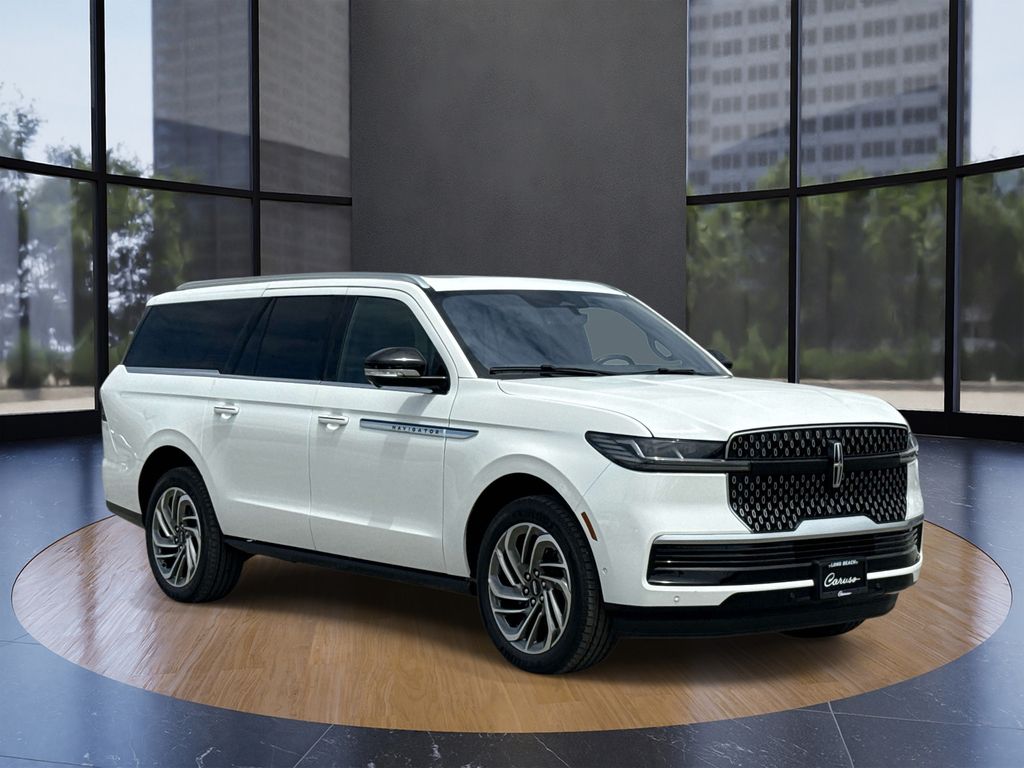 White Metallic 2025 Lincoln Navigator SUV / Crossover Four-Wheel Drive Automatic