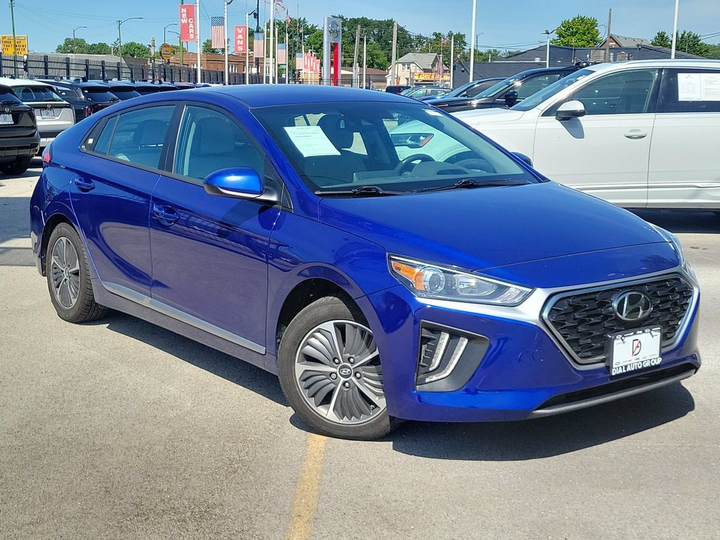 Intense Blue 2022 Hyundai Ioniq Hybrid Plug-In  Hatchback Front-Wheel Drive 6-Speed Dual Clutch