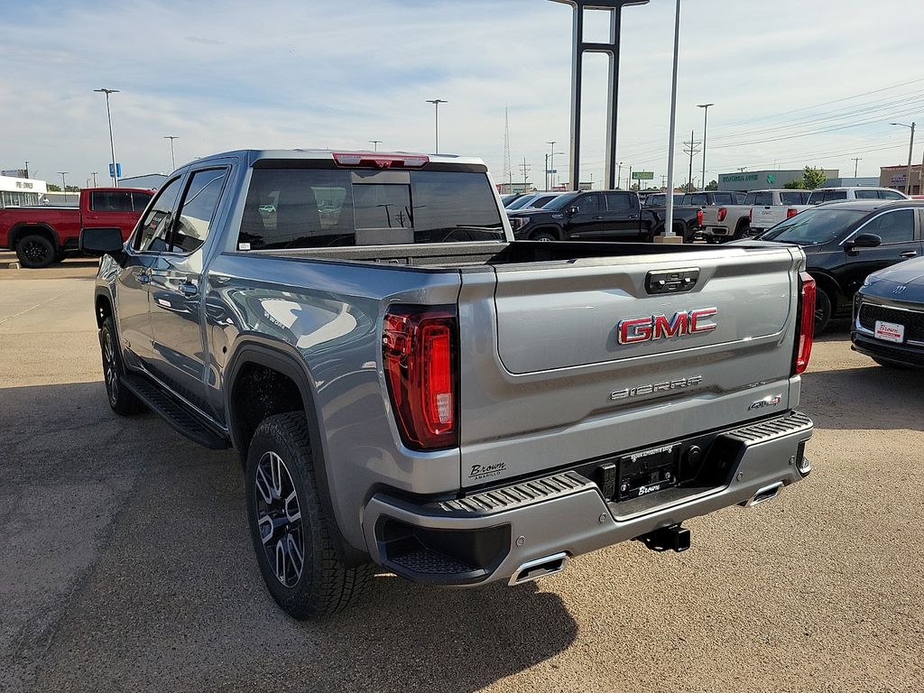 2026 GMC Sierra 1500 AT4 Silver at Brown Buick GMC