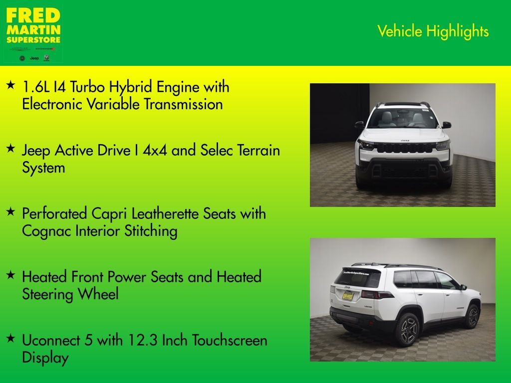 new 2026 Jeep Cherokee car, priced at $38,795