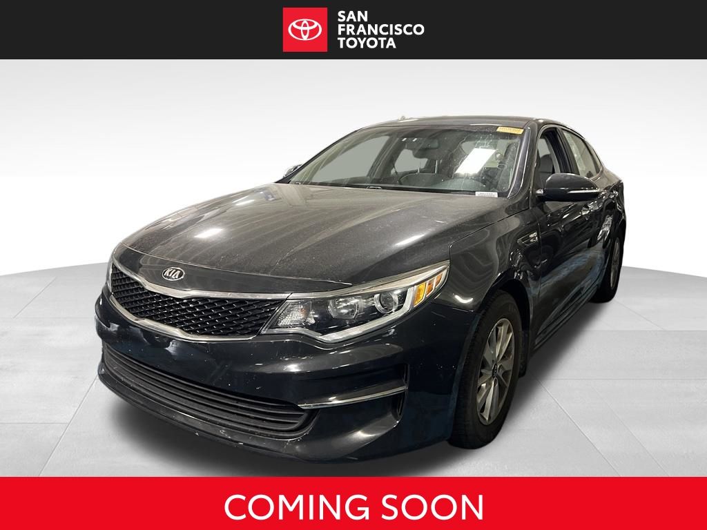 Moss Gray 2016 Kia Optima Sedan Front-Wheel Drive 6-Speed Automatic