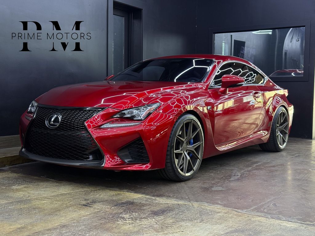 Infrared 2015 Lexus RC F F RWD Coupe Rear-Wheel Drive 8-Speed Dual Clutch