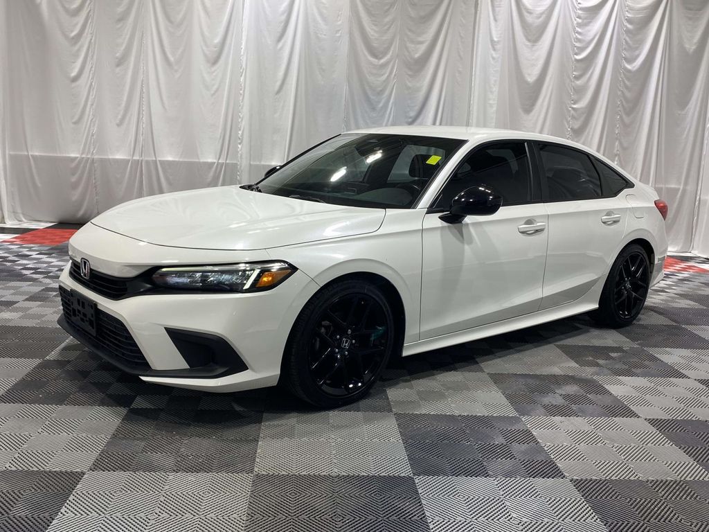 2023 Honda Civic Sport FWD Sedan Front-Wheel Drive Continuously Variable Transmission