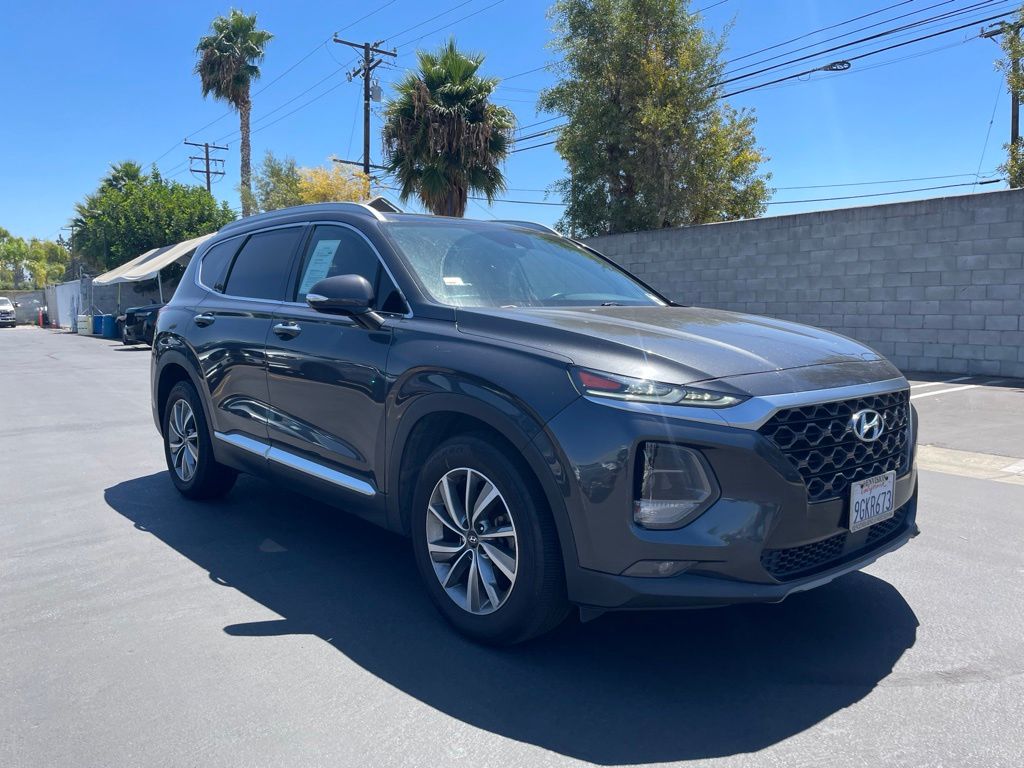 Portofino Gray 2020 Hyundai Santa Fe SUV / Crossover Front-Wheel Drive 8-Speed Automatic
