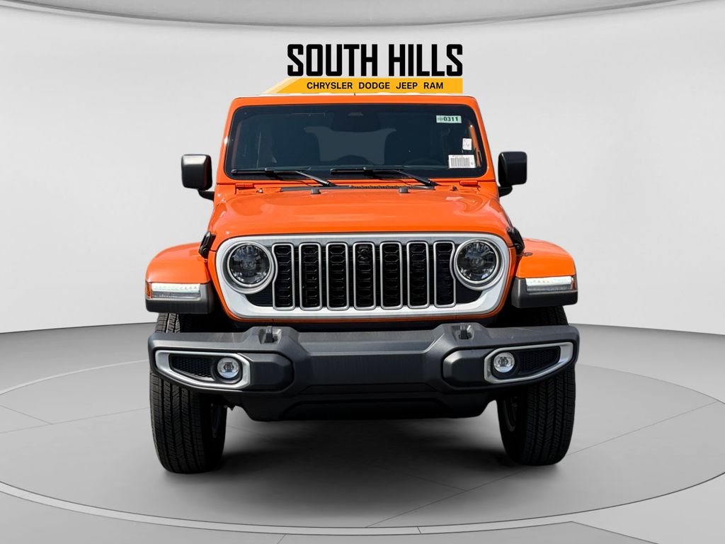 2026 Jeep Wrangler Sahara Orange at South Hills CDJR