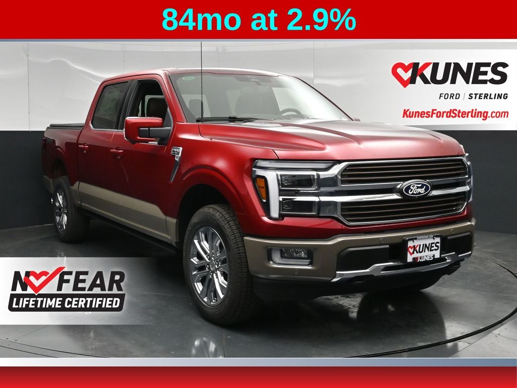 Ruby Red Metallic Tinted Clearcoat 2026 Ford F-150 Pickup Truck Four-Wheel Drive Automatic