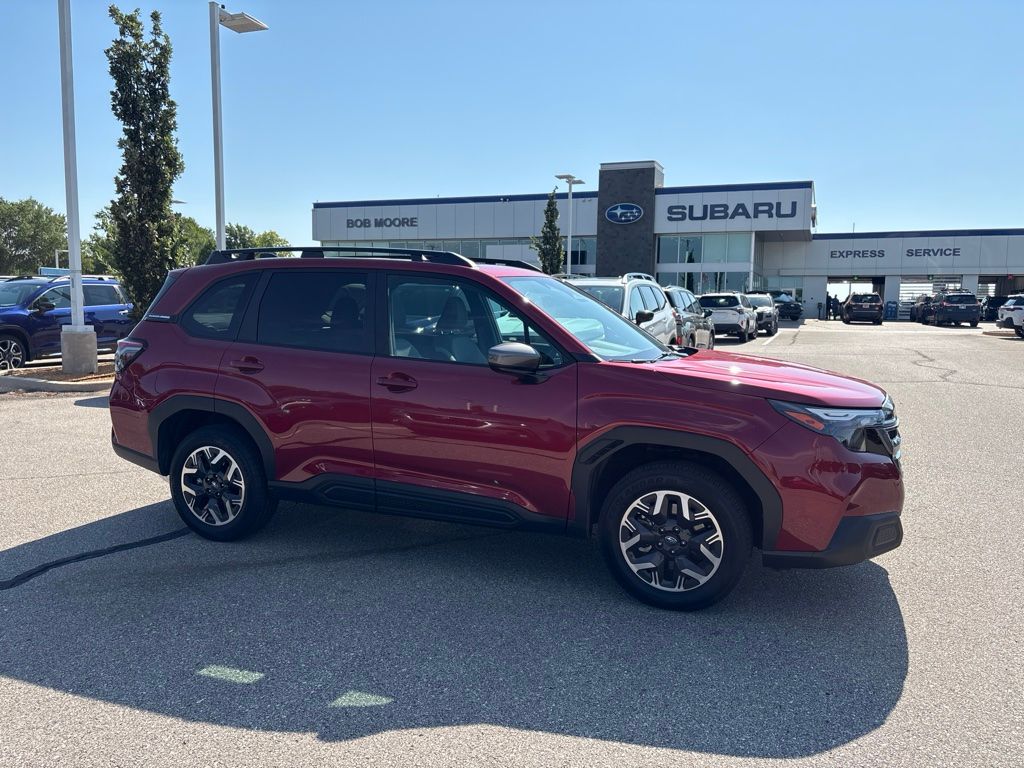 Crimson Red Pearl 2026 Subaru Forester SUV / Crossover All-Wheel Drive Continuously Variable Transmission
