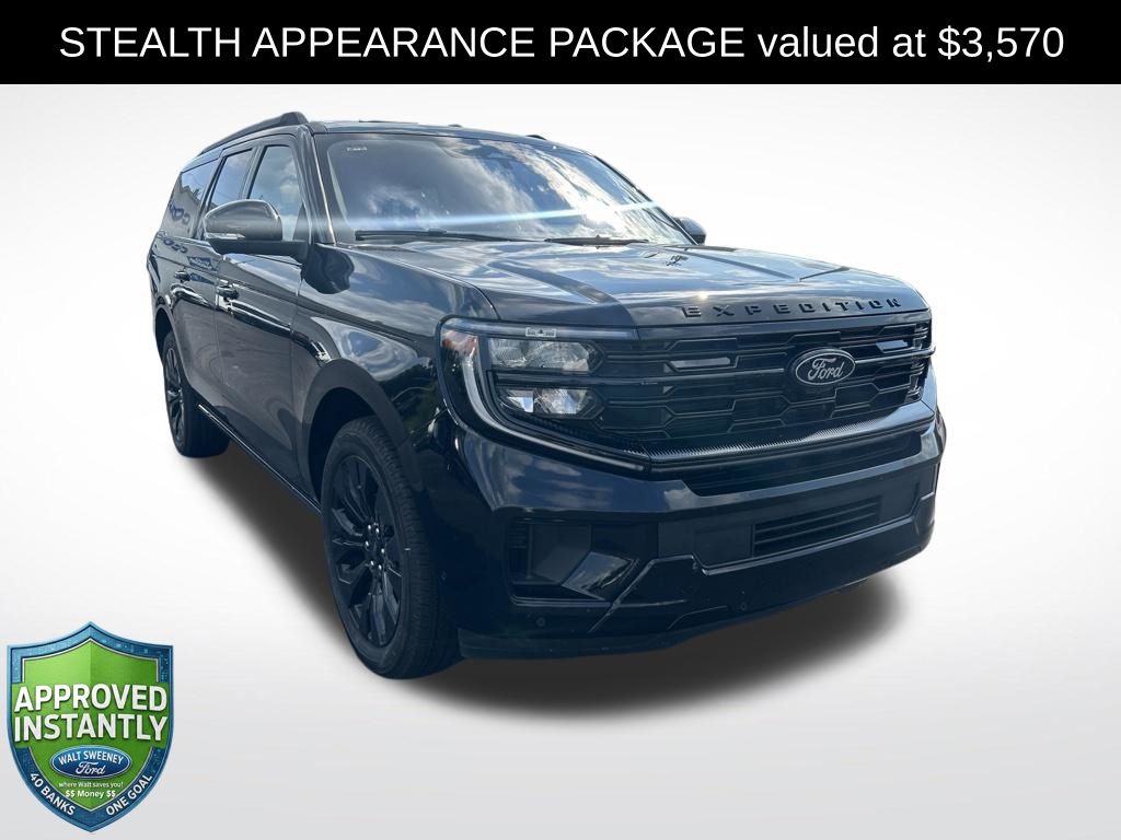 Black Metallic 2025 Ford Expedition SUV / Crossover Four-Wheel Drive Automatic