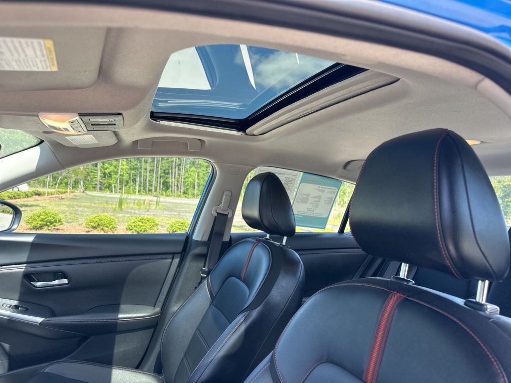 2024 Electric Blue Metallic Nissan Sentra SR FWD Sedan