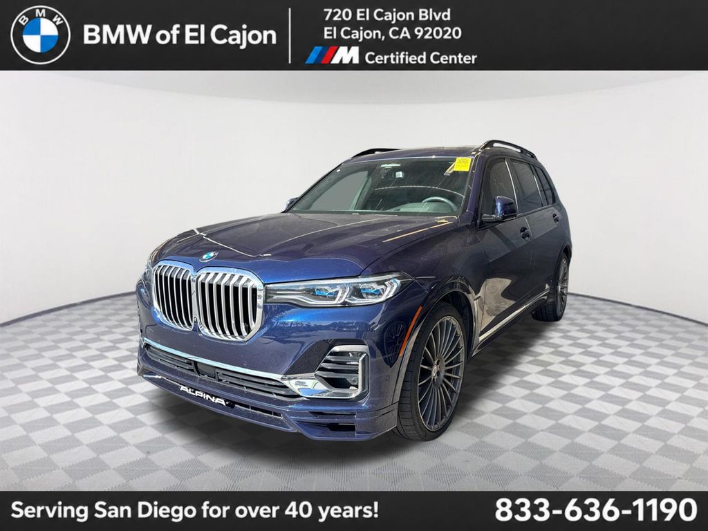 Tanzanite Blue II Metallic 2021 BMW X7 SUV / Crossover All-Wheel Drive 8-Speed Automatic
