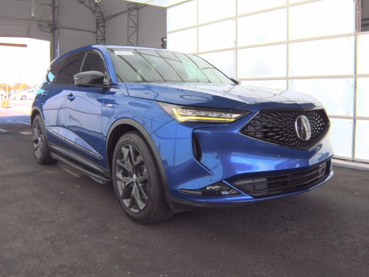 Blue 2022 Acura MDX SH-AWD with A-SPEC Package SUV / Crossover All-Wheel Drive Automatic