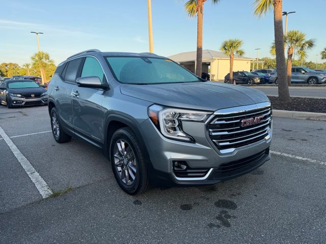 Sterling Metallic 2023 GMC Terrain SLT FWD SUV / Crossover Front-Wheel Drive 9-Speed Automatic